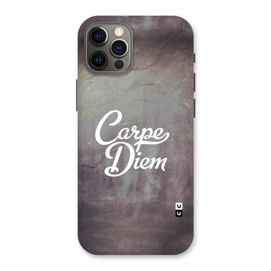 Carpe Diem Rugged Back Case for iPhone 12 Pro