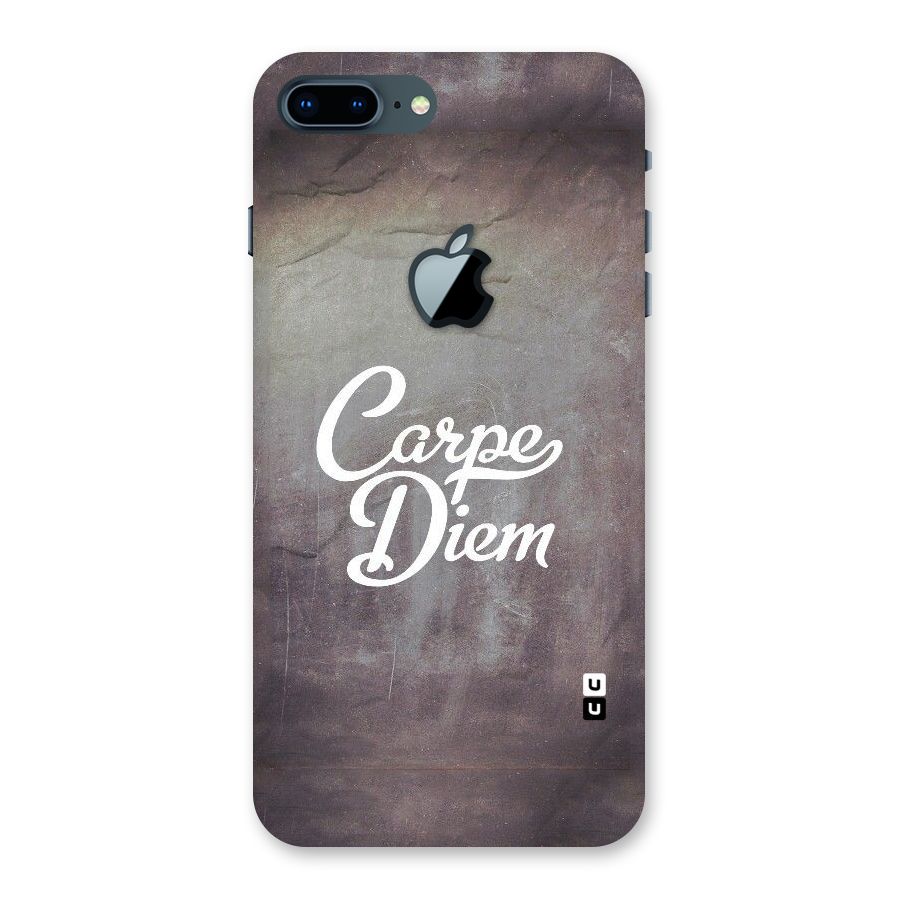 Carpe Diem Rugged Back Case for iPhone 7 Plus Apple Cut
