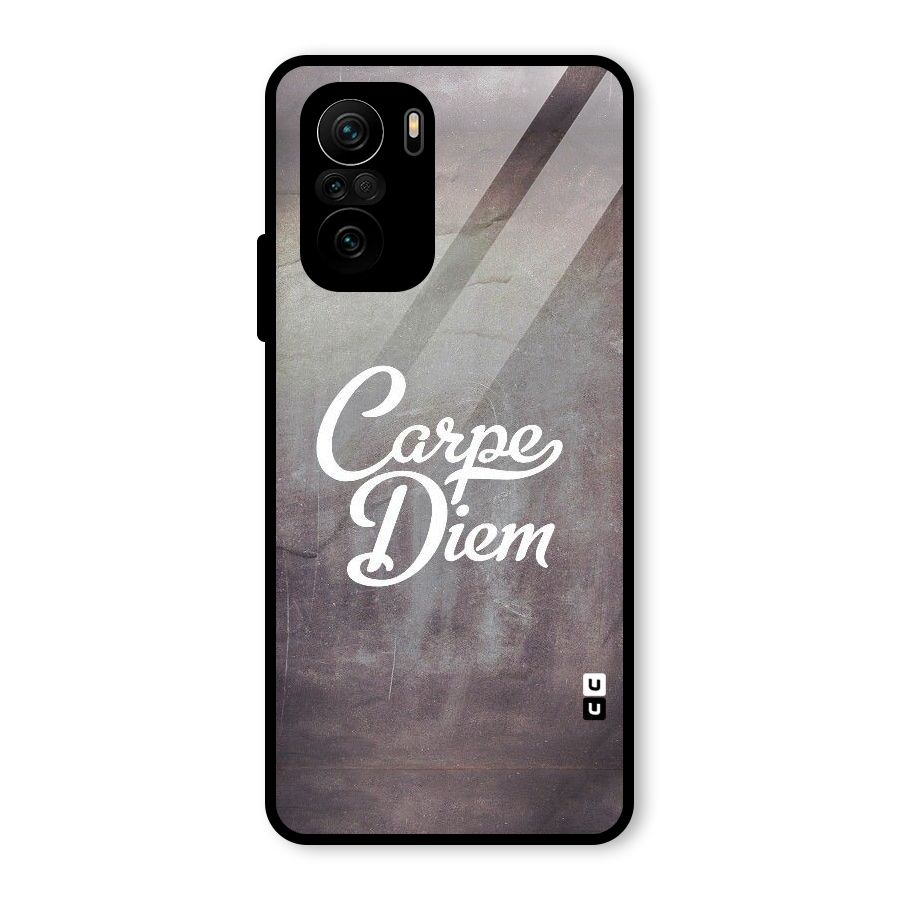 Carpe Diem Rugged Glass Back Case for Mi 11x