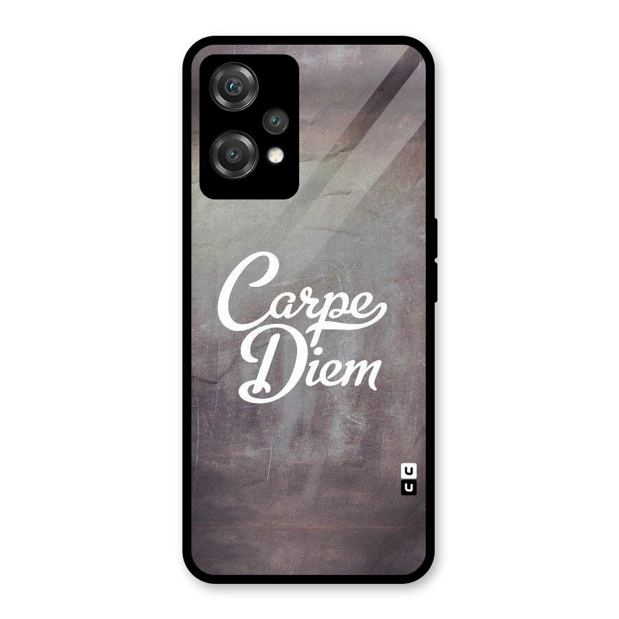 Carpe Diem Rugged Glass Back Case for OnePlus Nord CE 2 Lite 5G