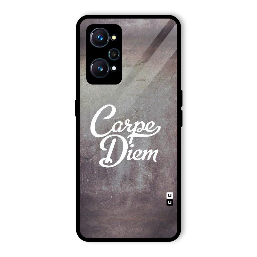 Carpe Diem Rugged Glass Back Case for Realme GT Neo2