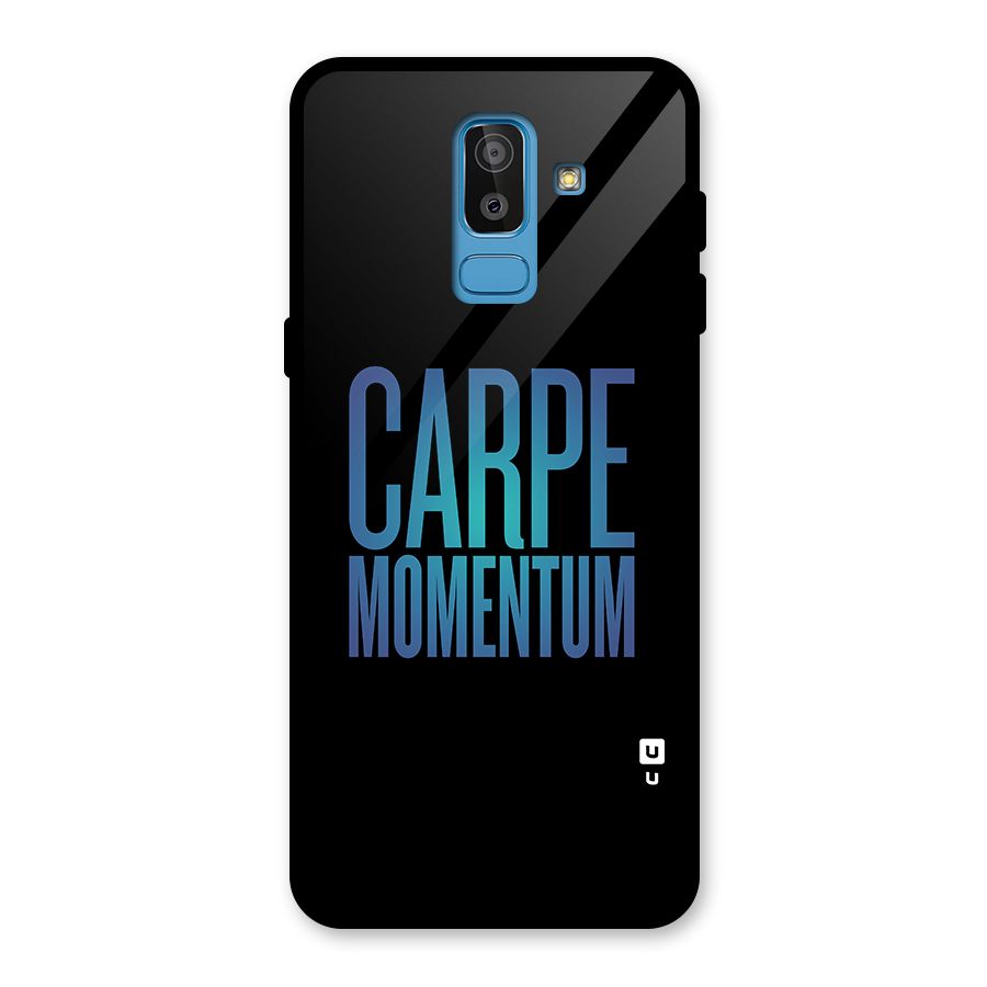 Carpe Momentum Glass Back Case for Galaxy J8