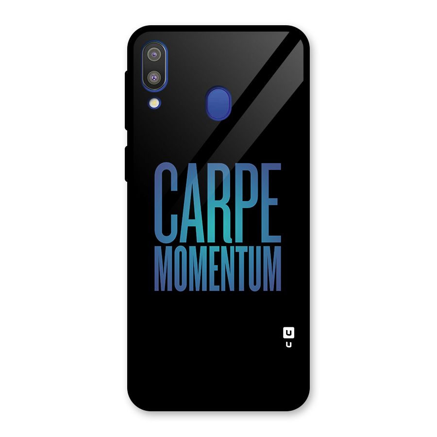 Carpe Momentum Glass Back Case for Galaxy M20