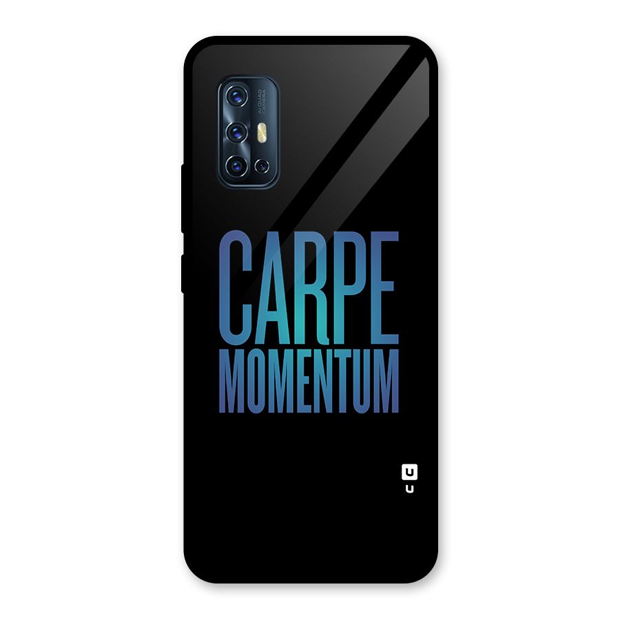 Carpe Momentum Glass Back Case for Vivo V17