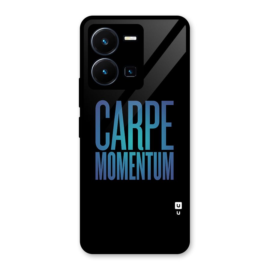 Carpe Momentum Glass Back Case for Vivo Y35