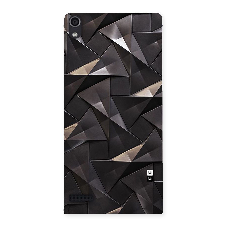 Carved Triangles Back Case for Ascend P6