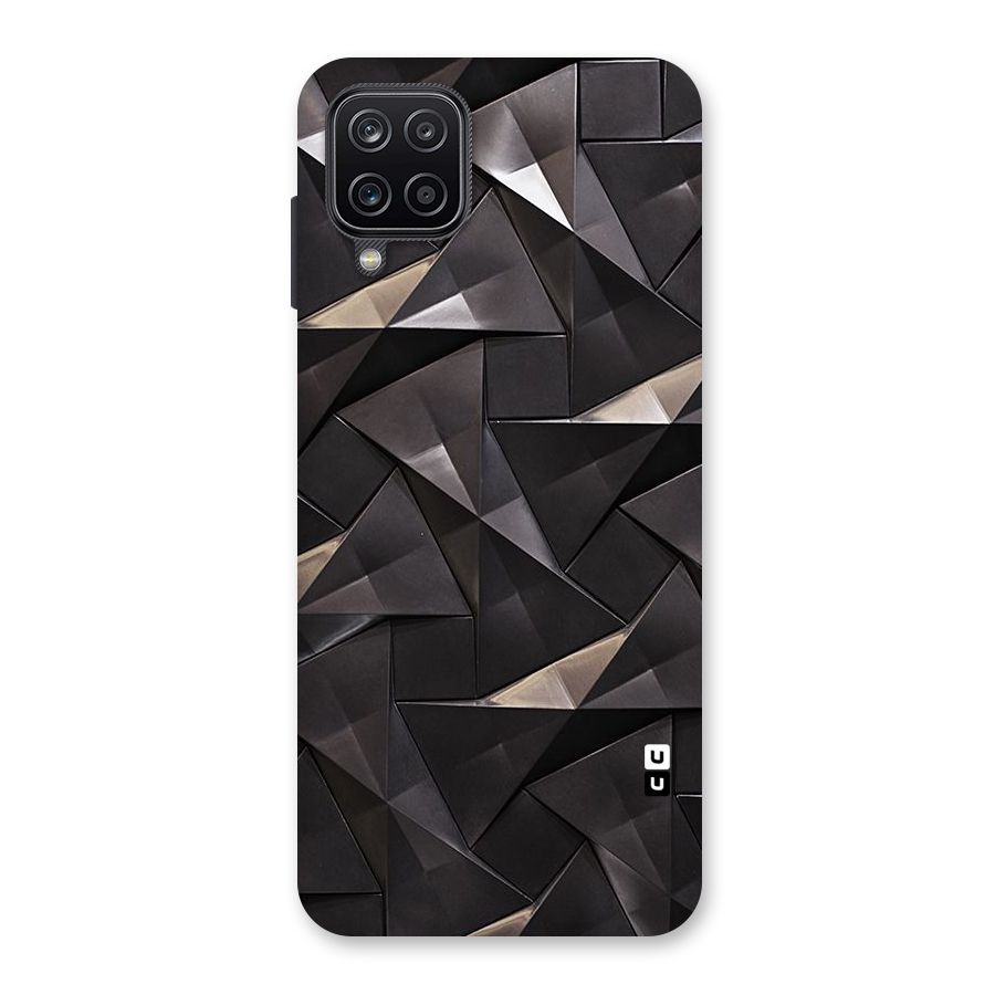 Carved Triangles Back Case for Galaxy A12