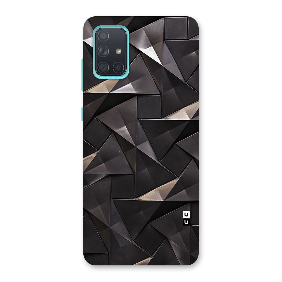 Carved Triangles Back Case for Galaxy A71