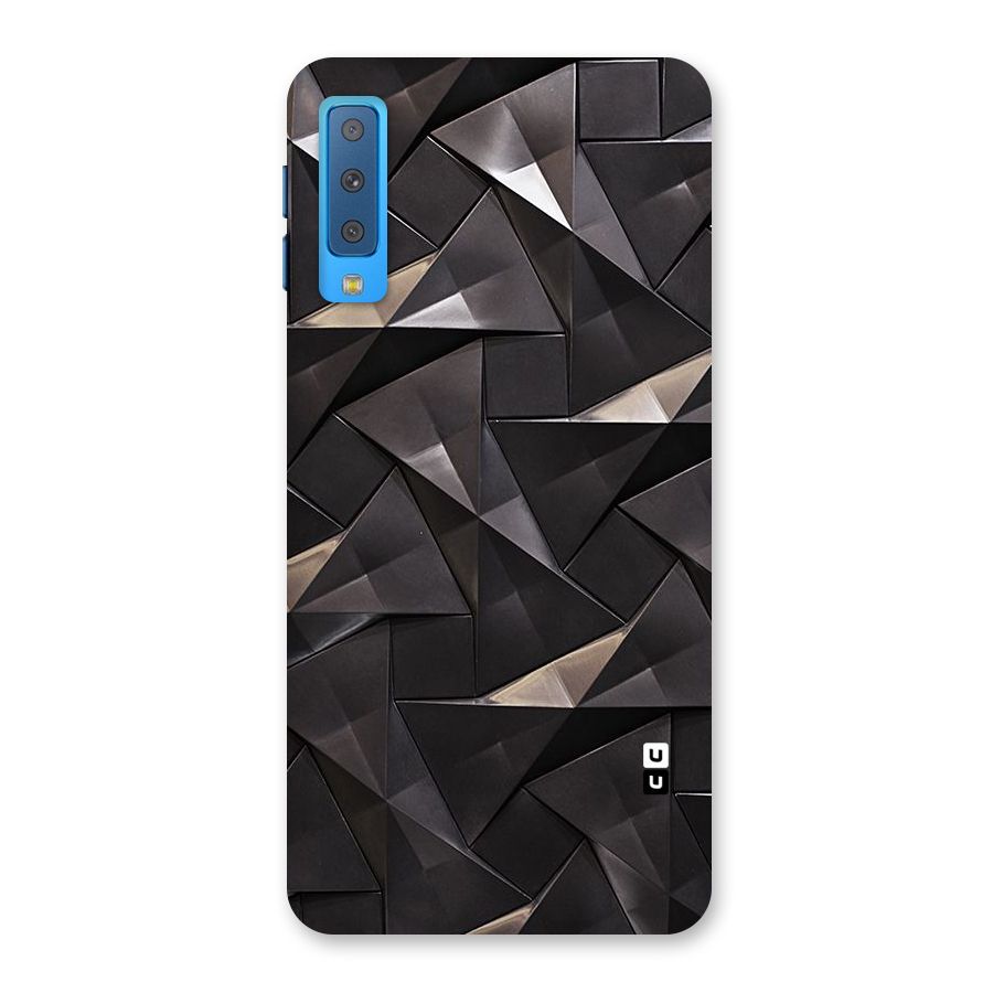 Carved Triangles Back Case for Galaxy A7 (2018)