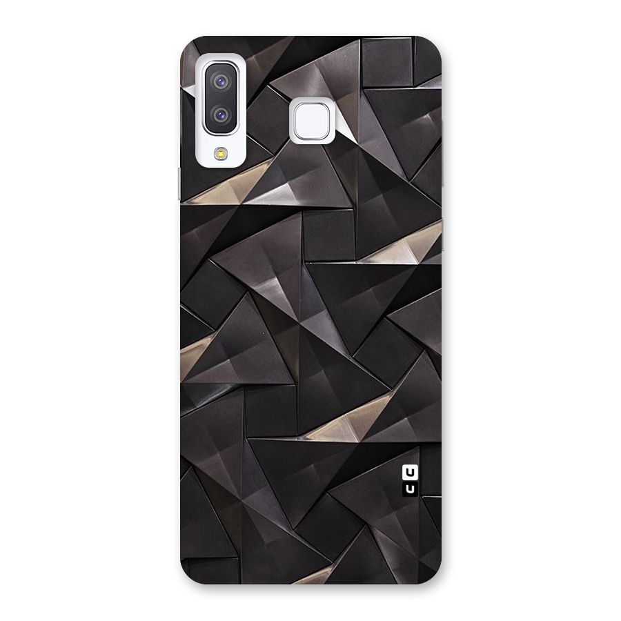 Carved Triangles Back Case for Galaxy A8 Star