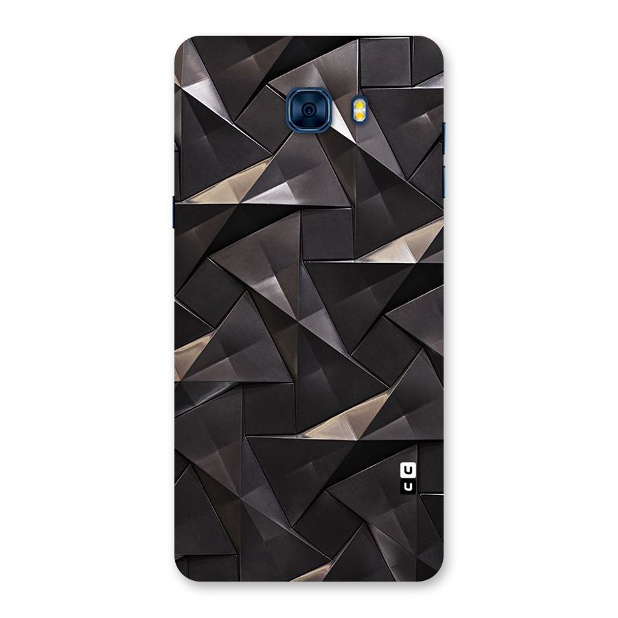 Carved Triangles Back Case for Galaxy C7 Pro