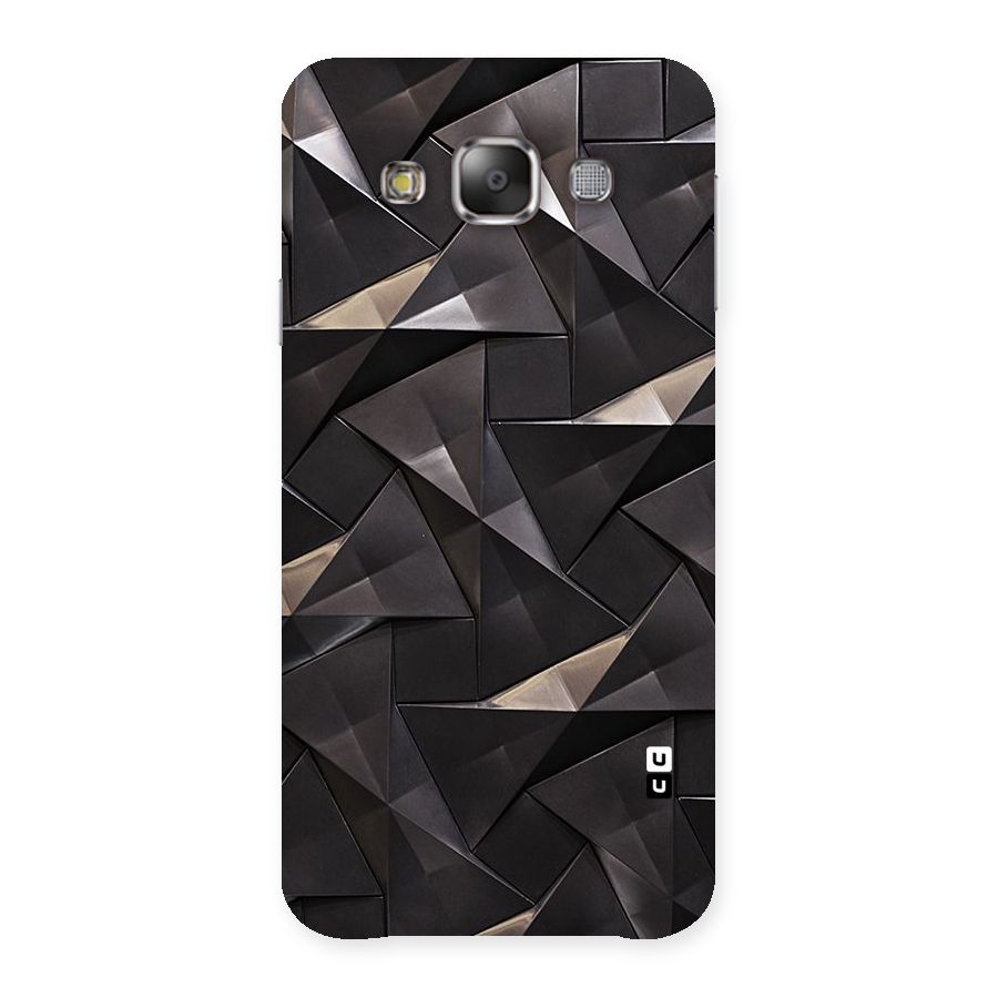 Carved Triangles Back Case for Galaxy E7