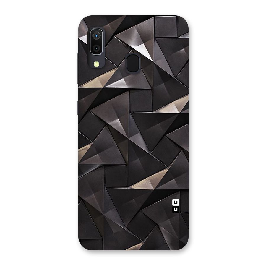 Carved Triangles Back Case for Galaxy M10s