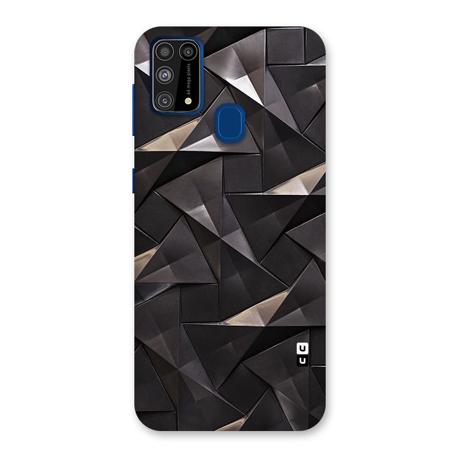 Carved Triangles Back Case for Galaxy M31
