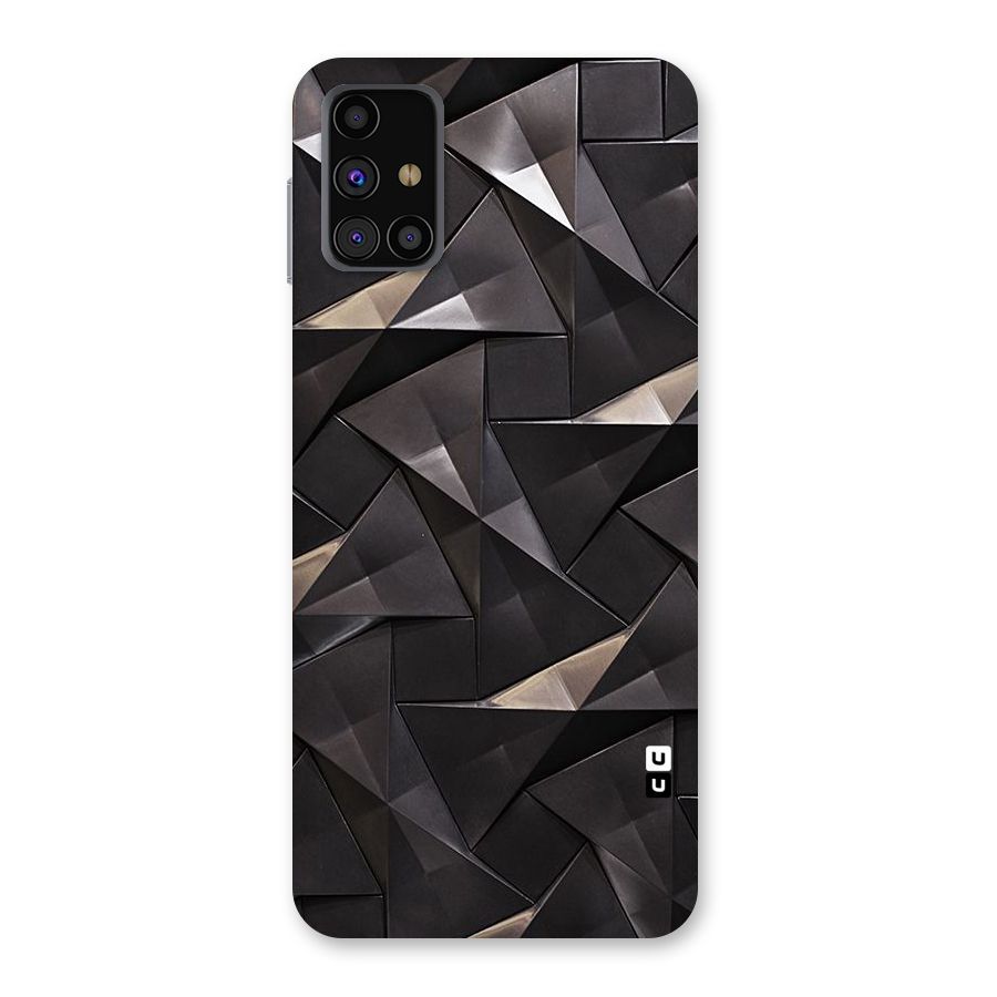 Carved Triangles Back Case for Galaxy M31s