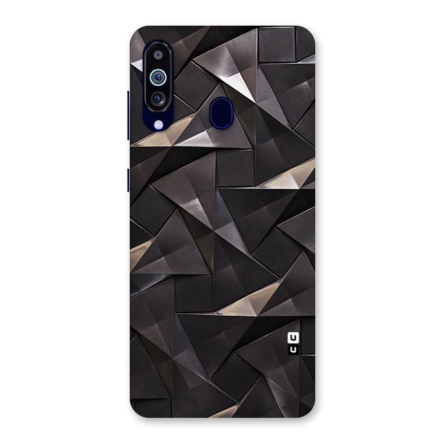 Carved Triangles Back Case for Galaxy M40
