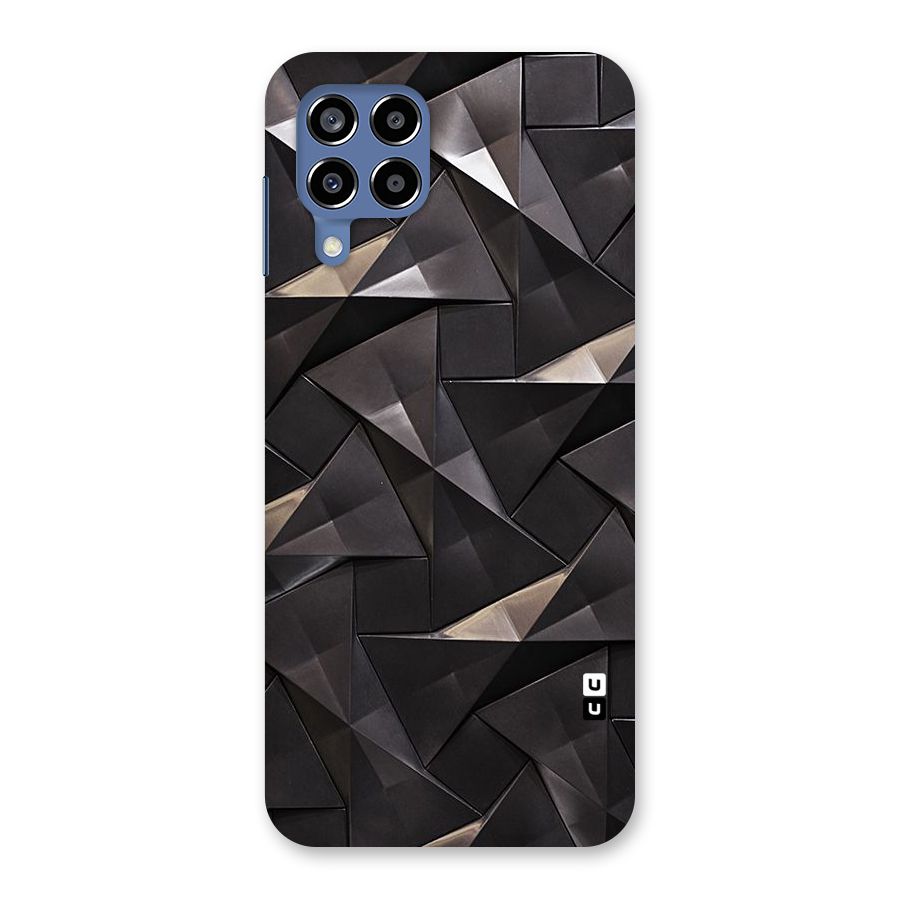 Carved Triangles Back Case for Galaxy M53 5G