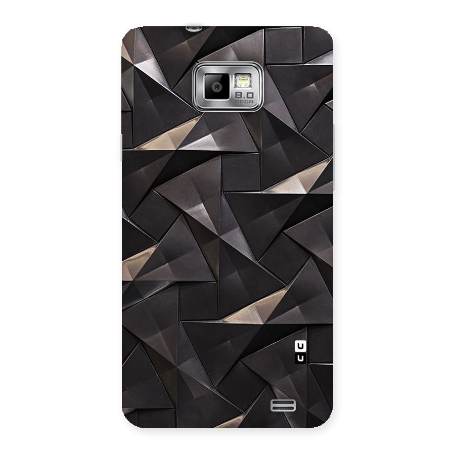 Carved Triangles Back Case for Galaxy S2