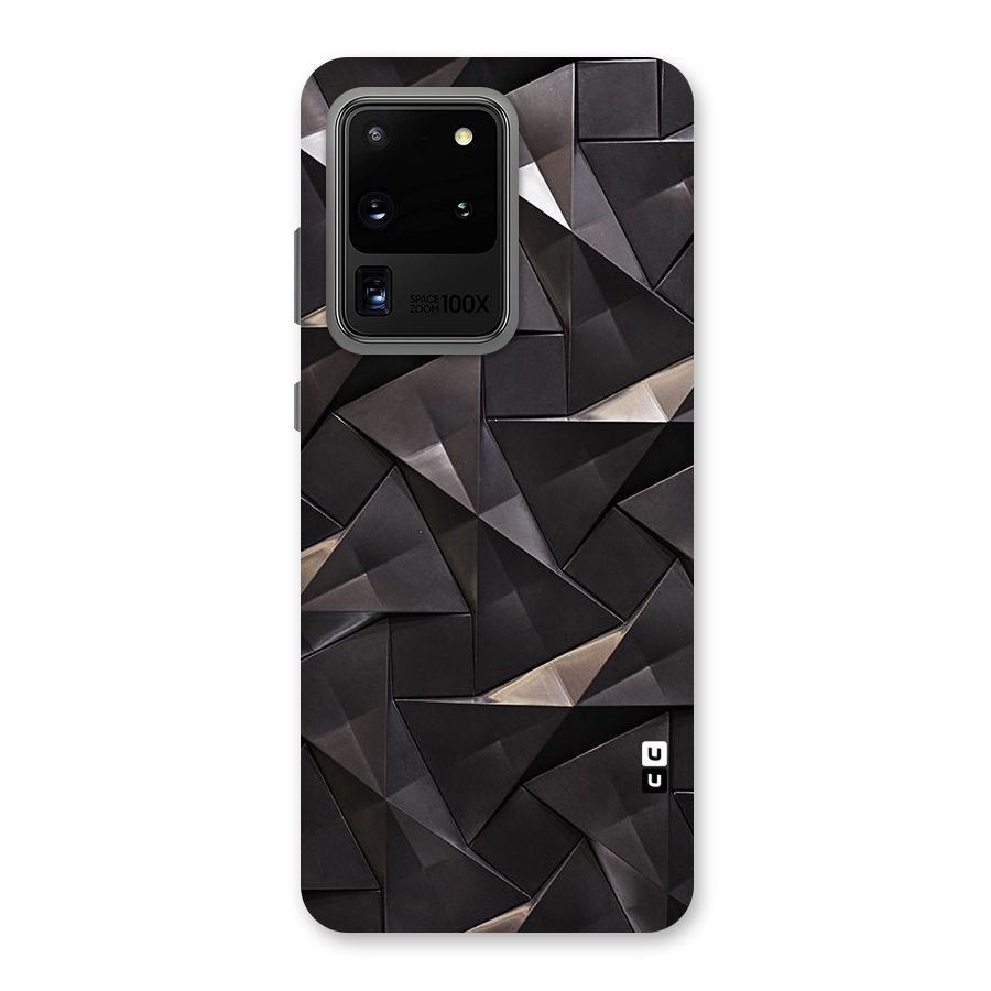 Carved Triangles Back Case for Galaxy S20 Ultra