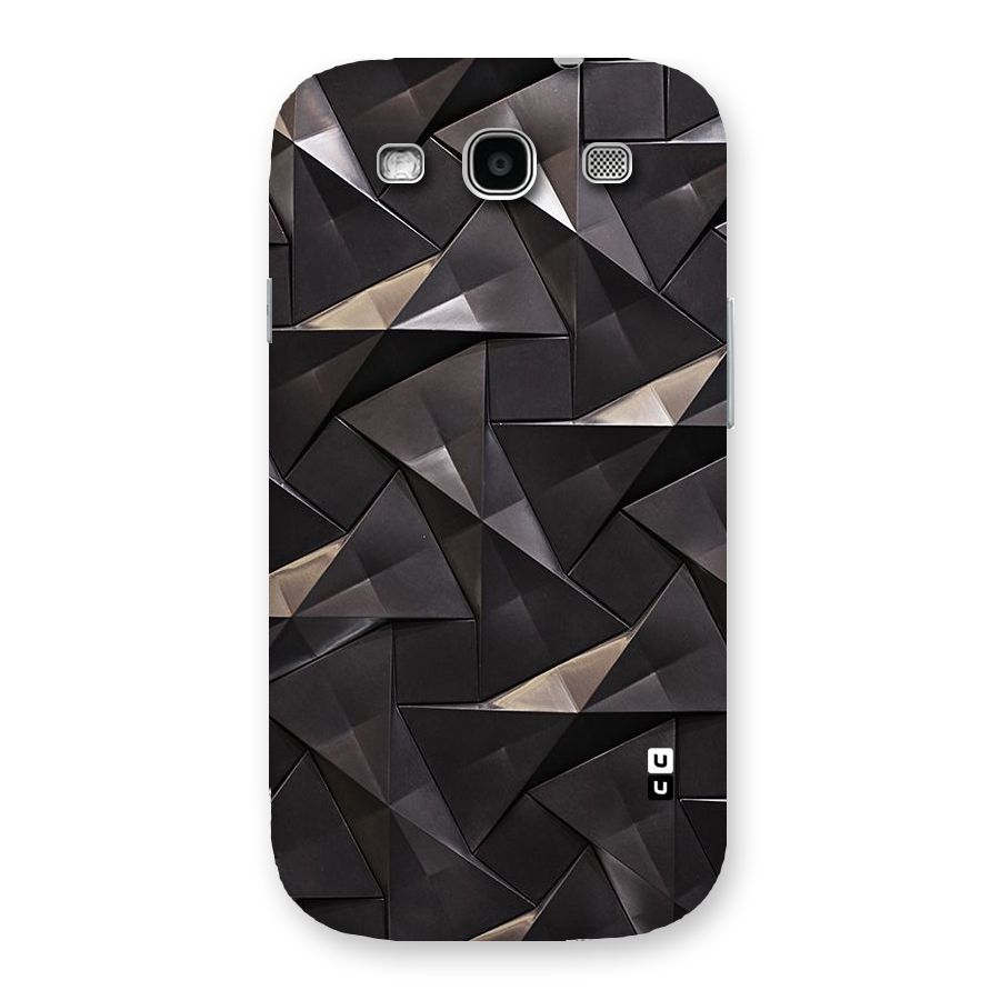 Carved Triangles Back Case for Galaxy S3