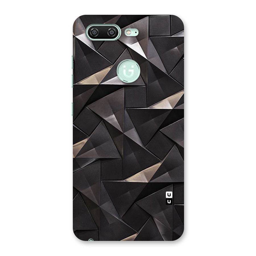 Carved Triangles Back Case for Gionee S10