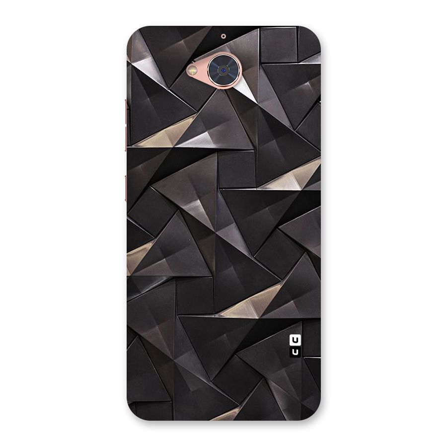 Carved Triangles Back Case for Gionee S6 Pro