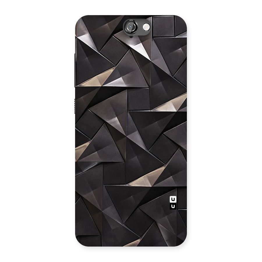 Carved Triangles Back Case for HTC One A9
