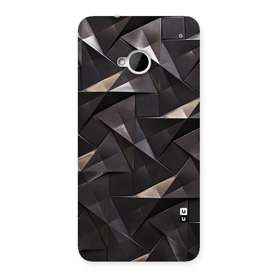 Carved Triangles Back Case for HTC One M7