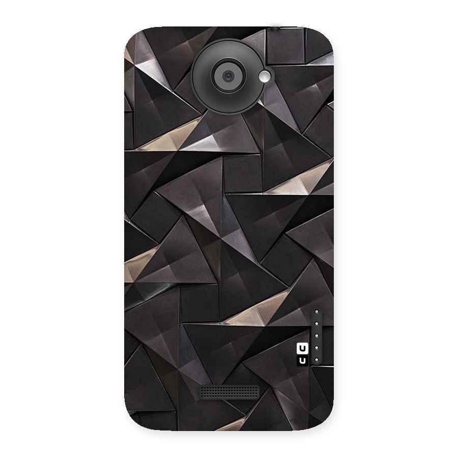 Carved Triangles Back Case for HTC One X