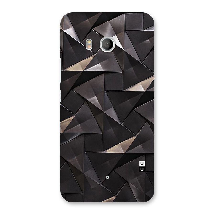 Carved Triangles Back Case for HTC U11