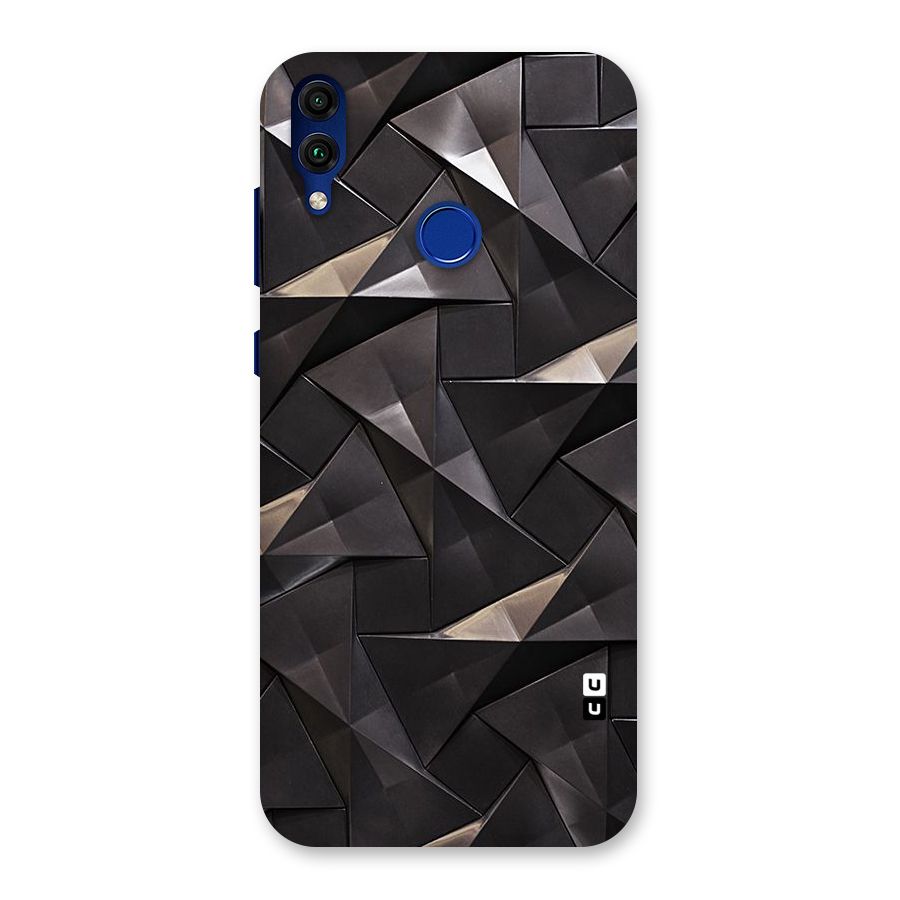 Carved Triangles Back Case for Honor 8C