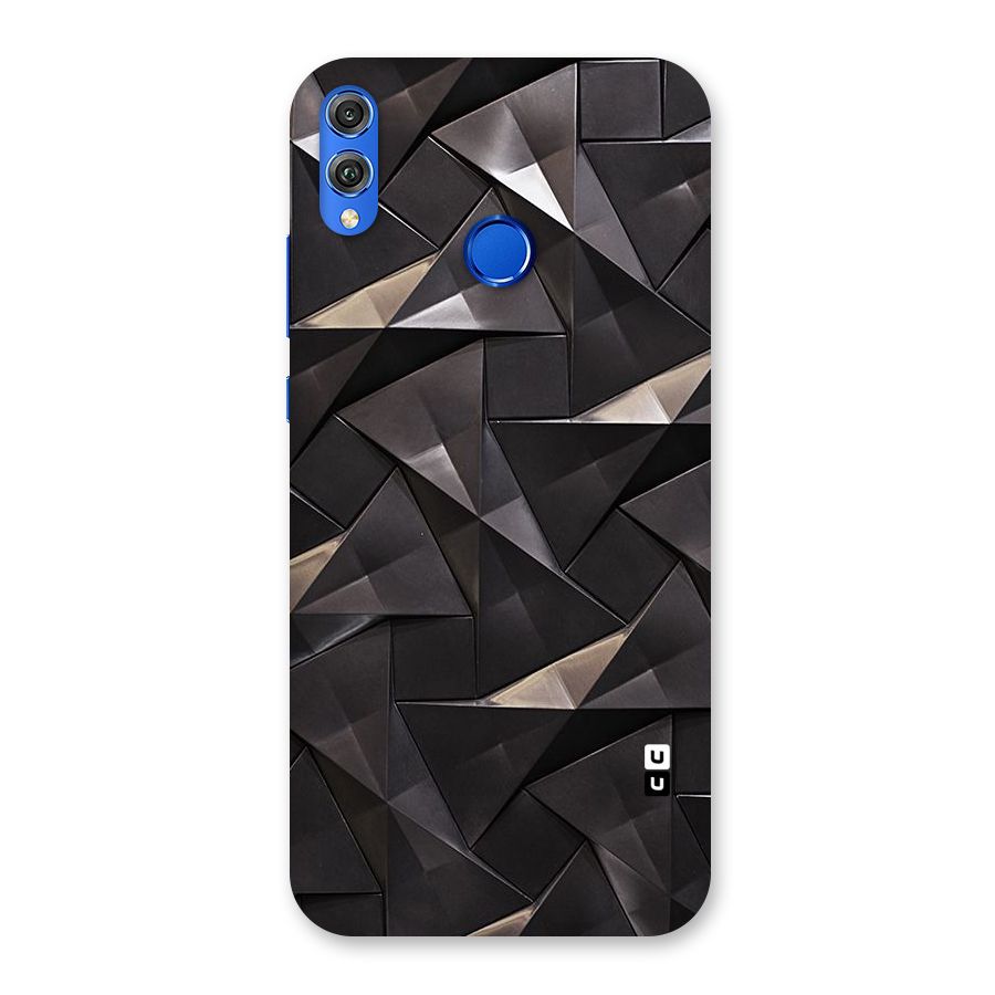 Carved Triangles Back Case for Honor 8X