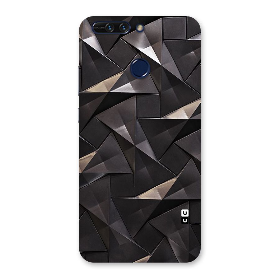 Carved Triangles Back Case for Honor 8 Pro