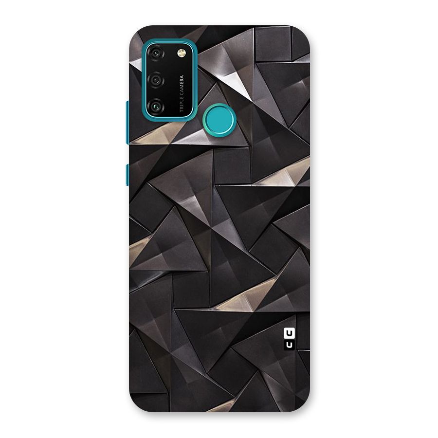 Carved Triangles Back Case for Honor 9A