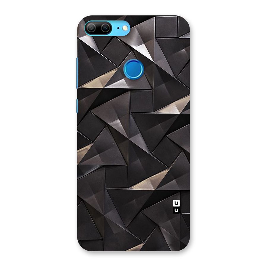 Carved Triangles Back Case for Honor 9 Lite