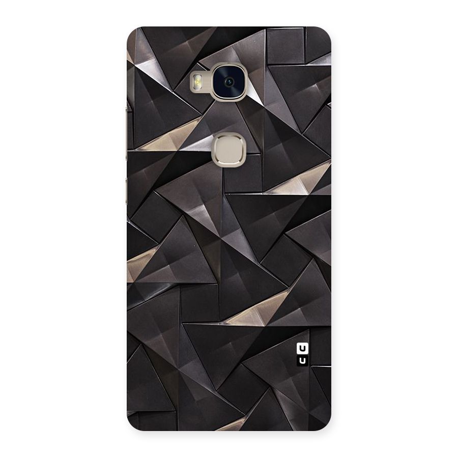 Carved Triangles Back Case for Huawei Honor 5X