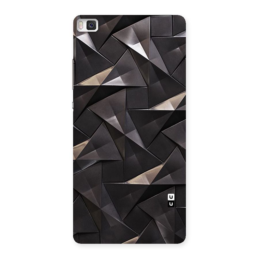 Carved Triangles Back Case for Huawei P8
