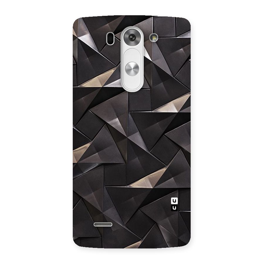 Carved Triangles Back Case for LG G3 Beat