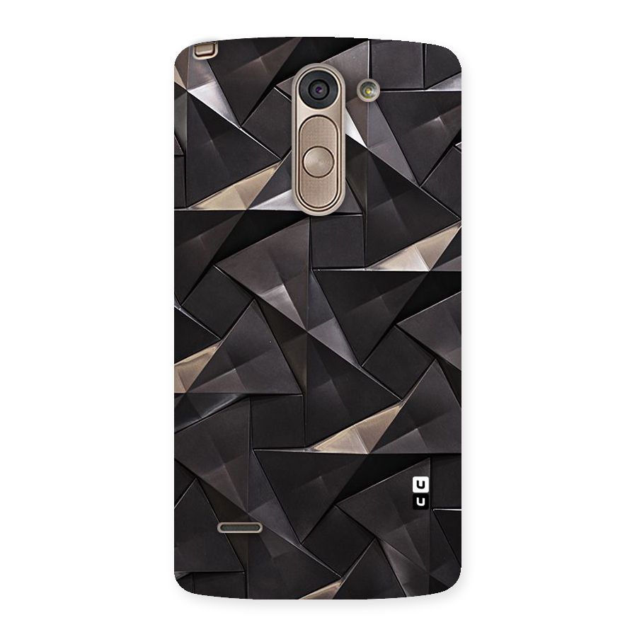 Carved Triangles Back Case for LG G3 Stylus