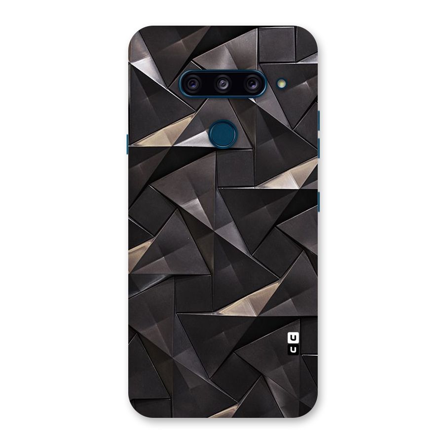 Carved Triangles Back Case for LG  V40 ThinQ