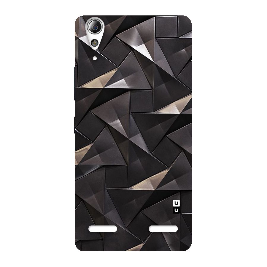 Carved Triangles Back Case for Lenovo A6000 Plus