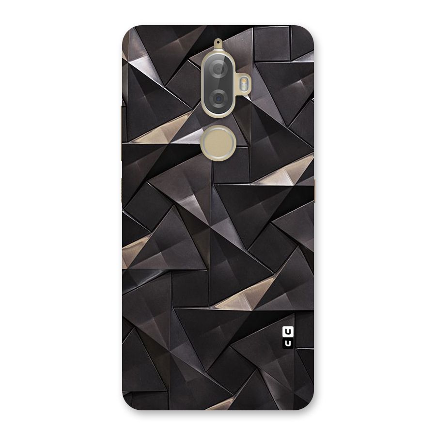 Carved Triangles Back Case for Lenovo K8 Plus