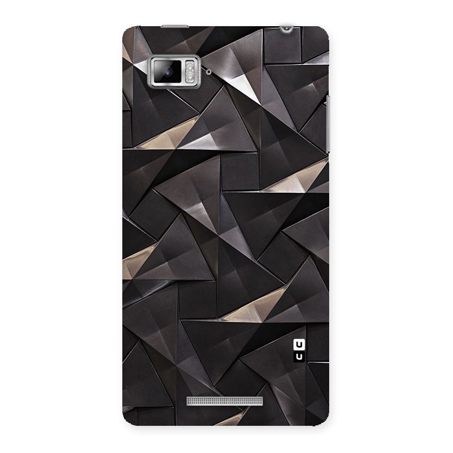 Carved Triangles Back Case for Lenovo Vibe Z K910