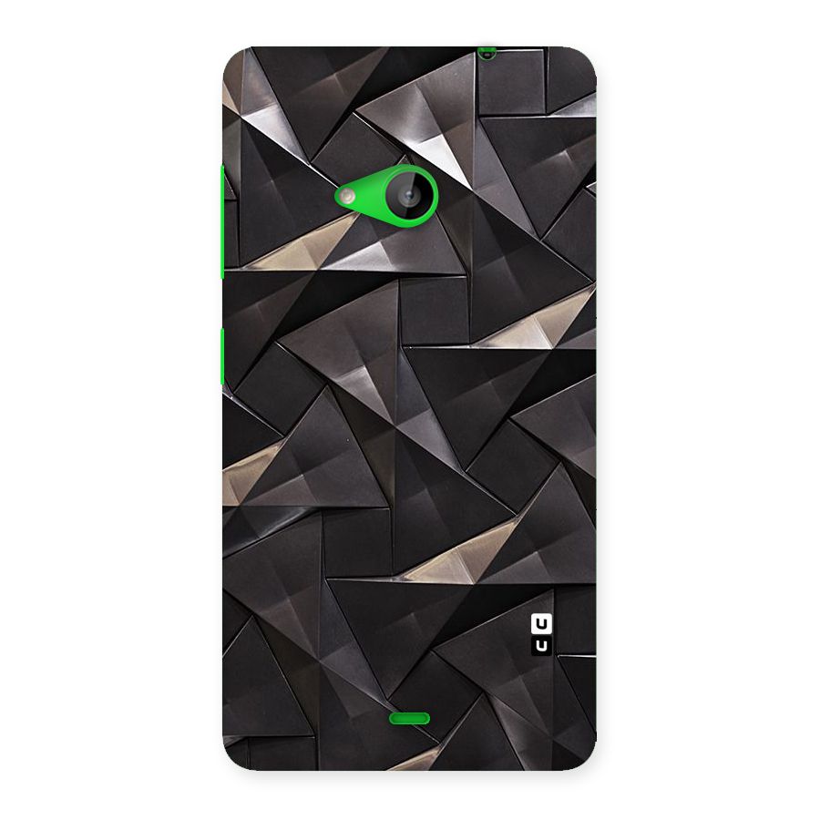 Carved Triangles Back Case for Lumia 535