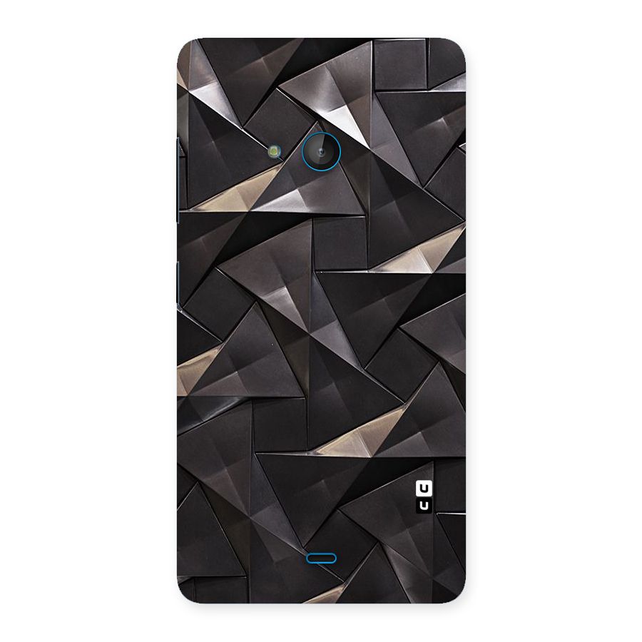 Carved Triangles Back Case for Lumia 540