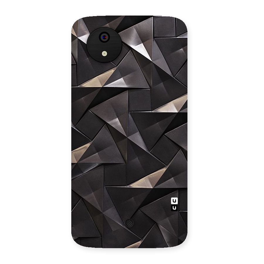 Carved Triangles Back Case for Micromax Canvas A1