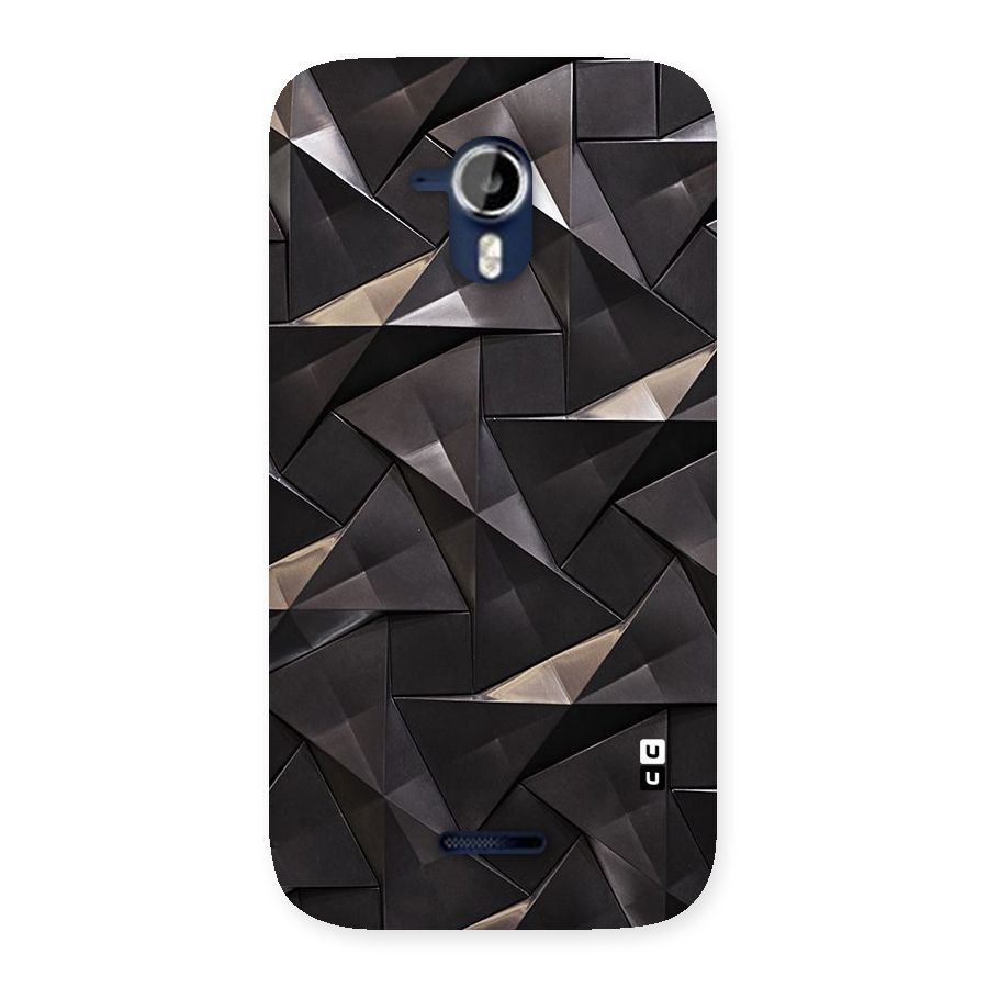Carved Triangles Back Case for Micromax Canvas Magnus A117