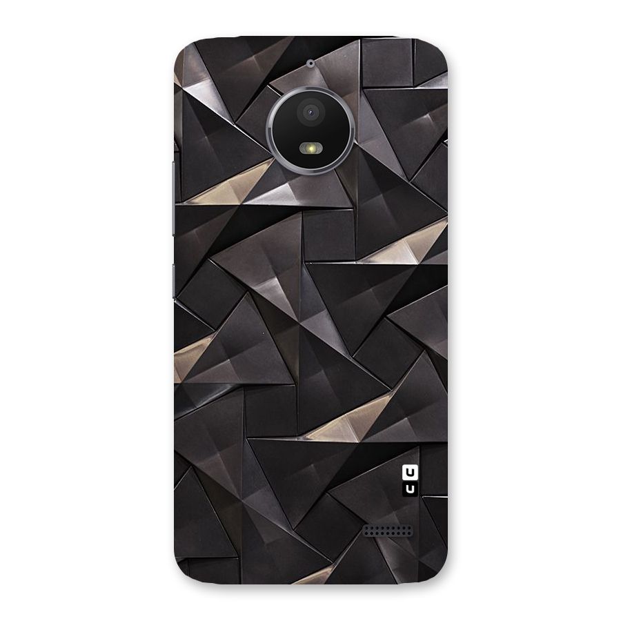 Carved Triangles Back Case for Moto E4