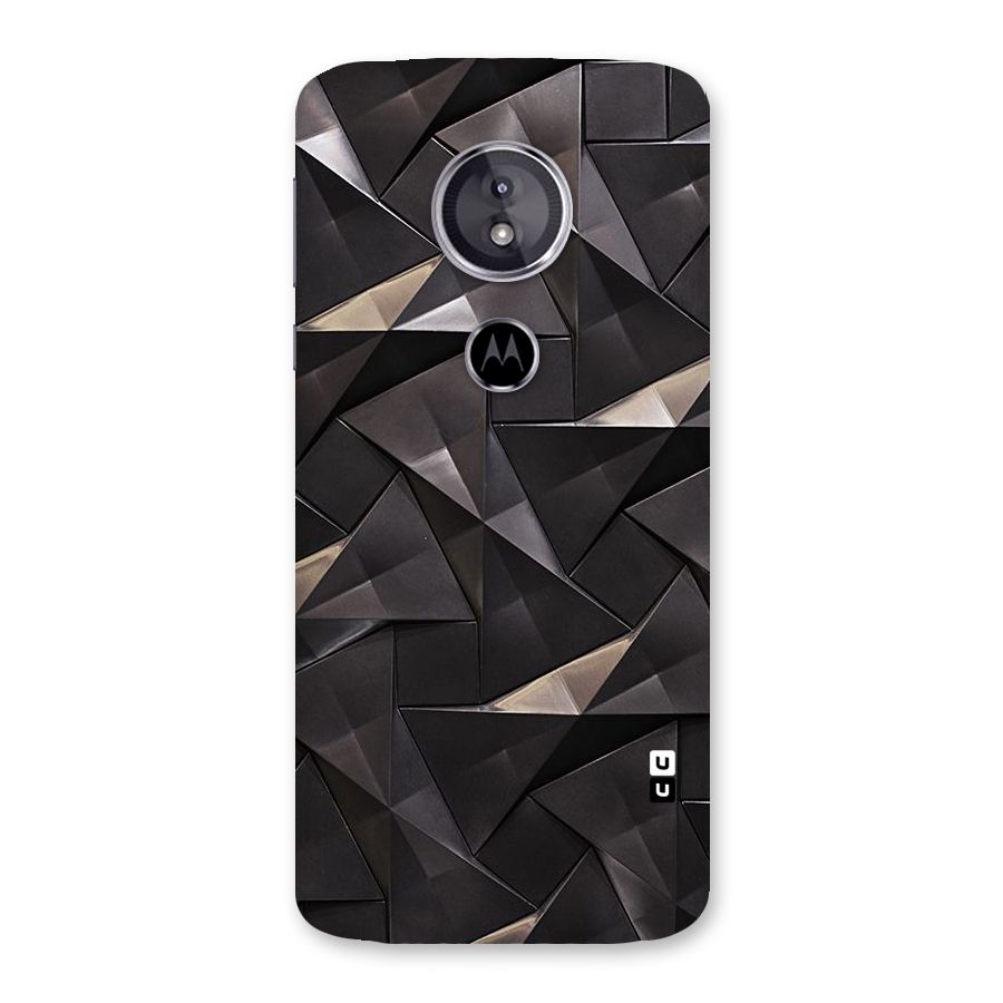 Carved Triangles Back Case for Moto E5