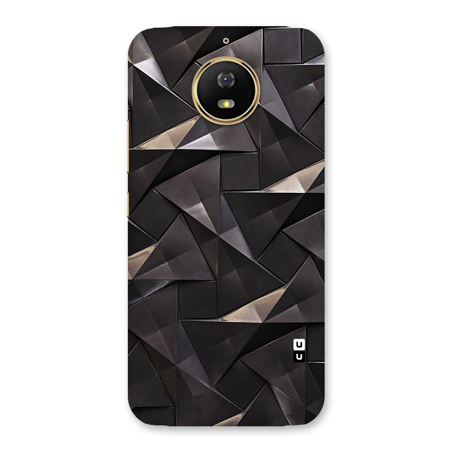 Carved Triangles Back Case for Moto G5s
